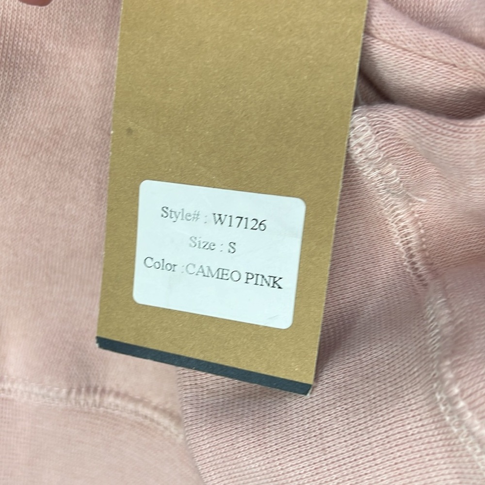 Nantucket Sweatshirt Crewneck popover, Dusty-pink / Size S / NWT - Picture 5 of 12